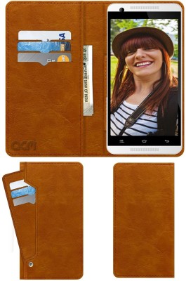 ACM Flip Cover for Celkon Millennia Me Q54+ Plus(Gold, Cases with Holder, Pack of: 1)