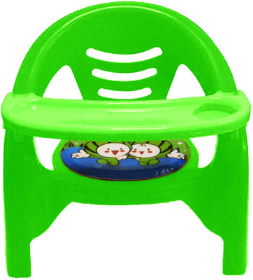 

Samaaya Baby Chair With Front Food And Sfaety Tray(Green)