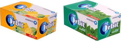 

Orbit Sugar Free Lemon Lime & Spearmint Chewing Gum(281.6 g Pack of 2)