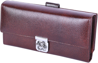 

SUMANNYA Party Brown Clutch