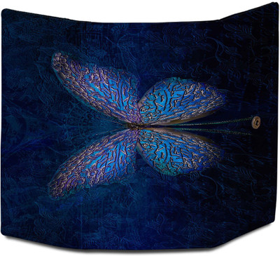 

Levo Women Casual Blue Genuine Leather Wallet(4 Card Slots), Rj-levolw00014