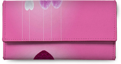 

Levo Women Casual Pink Genuine Leather Wallet(4 Card Slots), Rj-levolw00002