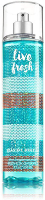 

Bath & Body Works Live Fresh Seaside Breeze Fragrance Body Mist - For Women(236 ml)