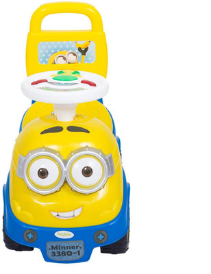 

Baybee Premium Minions Ride On Car | Push Ride-on Car Suitable for Boys & Girls Car Non Battery Operated Ride On(Yellow)