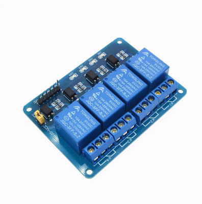 

PrimeRobotics 5V 4-Channel Relay Module Educational Electronic Hobby Kit