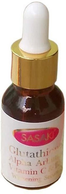 

SASAKI EXTRA WHITENING FACIAL SERUM With Glutathione, Alpha Arbutin, Vitamin C&B3 Plus Collagen 15 ML. DVR(15 ml)