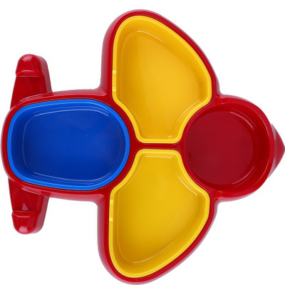

shophills KIDS AEROPLANE LUNCH SET - NON TOXIC PLASTIC(Multicolor)