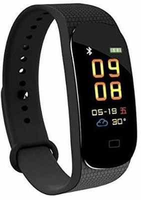 

Crystal Digital Heart Rate Monitor OLED Display Bluetooth 4.0 Waterproof Tracker Fitness Band(Black)