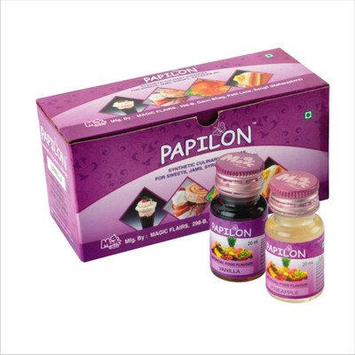 

Papilon Assorted Culinary Essence (20 Ml X 10 Bottles) Mixed Fruit Liquid Food Essence(20 ml)