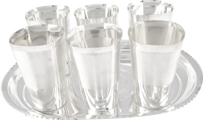 

GS Museum Pack of 7 Dinner Set(Silver Plated)
