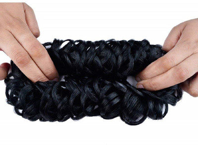 

Jampak™ Hair Accessories (Black) For Juda Bands 1Pcs Rubber Bands (Small) Rubber Band(Black)