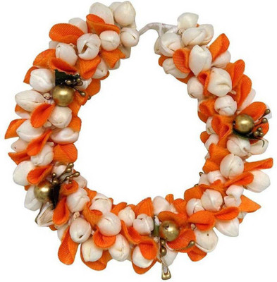

pelo Unique Gajra Hair Accessories, New Style Juda Gajra (Veni) For Women, Pack Of 1 Hair Accessory Set(Orange)