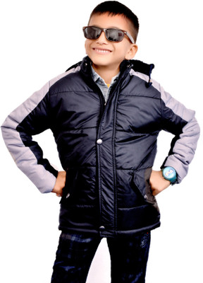 

AD & AV Full Sleeve Colorblock Baby Boys & Baby Girls Jacket, Blue