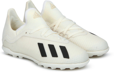 

ADIDAS Boys Lace Football Shoes(White, Owhite/cblack/goldmt