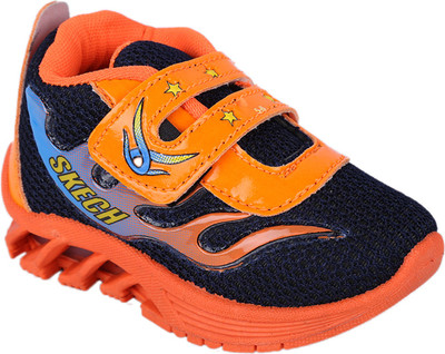 

BUNNIES Boys & Girls Velcro Running Shoes(Orange