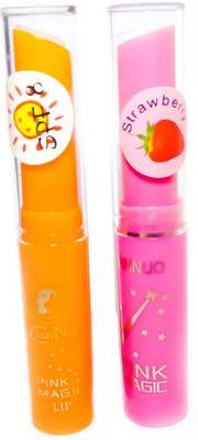 

Pink Magic Long lasting lipstick(pink, orange)