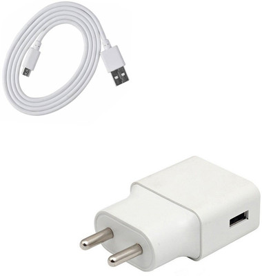 DAKRON Wall Charger Accessory Combo for Oppo A71(White)