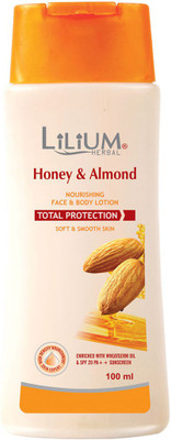 

Lilium Herbal Honey & Almond Body Lotion(100 ml)