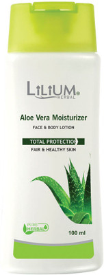 

Lilium Herbal Aloe Vera Moisturizer Body Lotion(100 ml)
