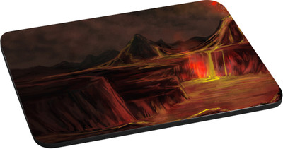 

ANNI69 Active Volcano throwing Lva From Its Thunder With High Quality Non Slippery base And Glossy Print Mouse Used In Laptop and Computer Best for Gamer, Graphic Designer, And Every One With Mouse Optical And Laser Mouse Pad Mouse-pad Mousepad(Multicolor