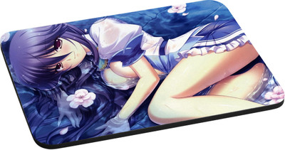 

ANNI69 Girl Sleeping In Blue Dress and Blue Hair With High Quality Non Slippery base And Glossy Print Mouse Used In Laptop and Computer Best for Gamer, Graphic Designer, And Every One With Mouse Optical And Laser Mouse Pad Mouse-pad Mousepad(Multicolor)