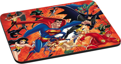 

ANNI69 All Superheroes Running To Beating villain With High Quality Non Slippery base And Glossy Print Mouse Used In Laptop and Computer Best for Gamer, Graphic Designer, And Every One With Mouse Optical And Laser Mouse Pad Mouse-pad Mousepad(Multicolor)