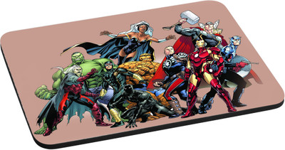 

ANNI69 Full Avenger Team With Awesome print With High Quality Non Slippery base And Glossy Print Mouse Used In Laptop and Computer Best for Gamer, Graphic Designer, And Every One With Mouse Optical And Laser Mouse Pad Mouse-pad Mousepad(Multicolor)