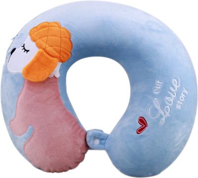 

AVMART Blue Ultra Soft Foam Neck Travel Pillow for Car, Train, Flight, Bus etc Neck Pillow(Multi)