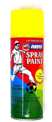 

ABRO SPRAY PAINT(Set of 1, FLUORESCENT YELLOW (1005))