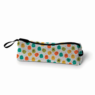 

khirki Series Multipurpose Art Canvas Pencil Box(Set of 1, Multicolor)