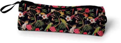 

khirki Series Multipurpose Art Canvas Pencil Box(Set of 1, Multicolor)