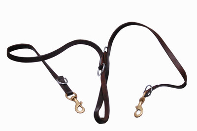 

Happy Tail leather leash 14 cm Dog Strap Leash(Brown)
