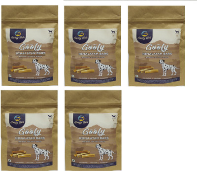 

Goofy Tails Himalayan Yak Milk Bars 100% Veg Small Pack of 5 Dog Milk Dog Treat(750 g, Pack of 5)