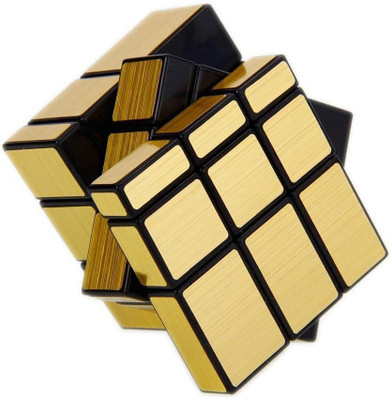 

Miss & Chief High Speed Stickerless Gold Mirror Cube Puzzle Game Toy(1 Pieces)