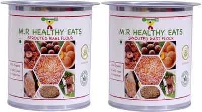 

M.R Healthy Eats 100% Organic Sprouted Ragi Mix (Pack of 2 500g each) 1000 g