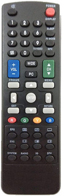 

Juneja Enterprises Compatibel Universal Sharp Led/Lcd Remote Controller(Black)