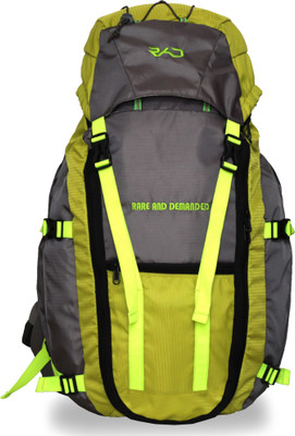 

Rare And Demanded ROVER (with inbuilt rain cover) Rucksack - 45(Green, Grey)
