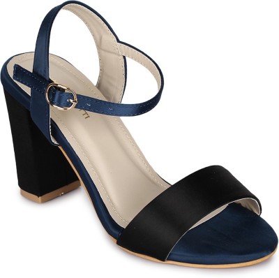 Bruno Manetti Women Blue Heels