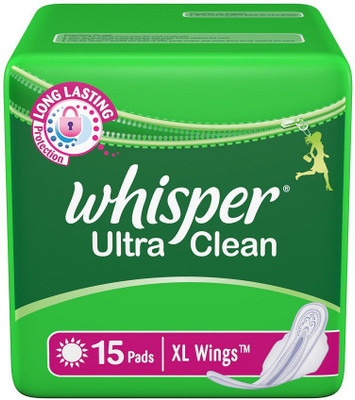 

whisper SANITARY PAD Sanitary Pad(Pack of 8)