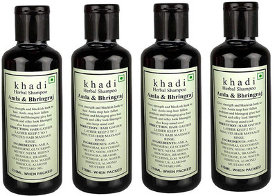 

Khadi Herbal SE KH AMLA & BHRINGRAJ SHASNMPOO(0.840 ml)