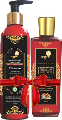 

Aegte Onion Hair Oil (100 ml) and Hair Conditioning Shampoo (250 ml) Combo(250 ml)