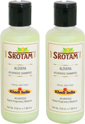 

Srotam Aloevera Shampoo ( Set of 2 Bottle)(420 ml)