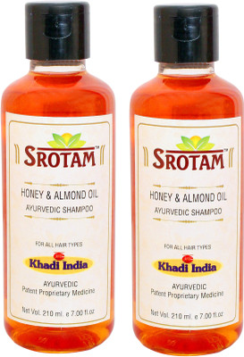

Srotam Honey & Almond Oil Shampoo ( Set of 2 Bottle)(420 ml)