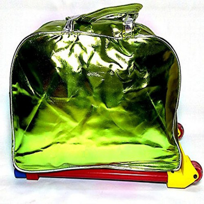 

Must Visit Luggage Trolley for Kids Small Travel Bag - STANDARD(Green)