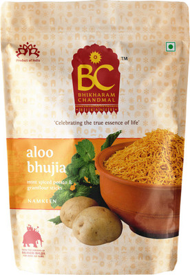 

Bhikharam Chandmal ALOO BHUJIA PACK OF 2(400 g, Pack of 2)
