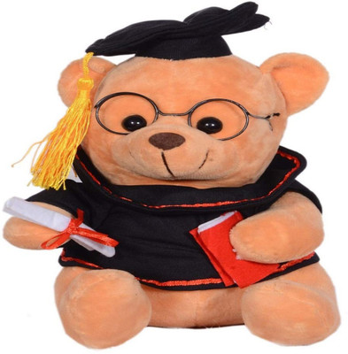 

SR & SONS Lovable Teddy Soft Toy - 10 cm(Orange)