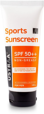 

Ustraa Sports Sunscreen - SPF 50 PA++(100 g)