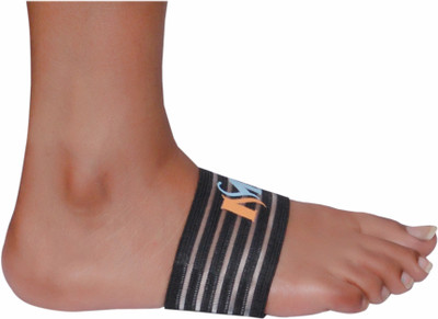 

Sankat Mochan S.M ELASTIC ARCH SUPPORT COMPRESSION PAIR (2PCS) UNIVERSAL Ankle Support(Black