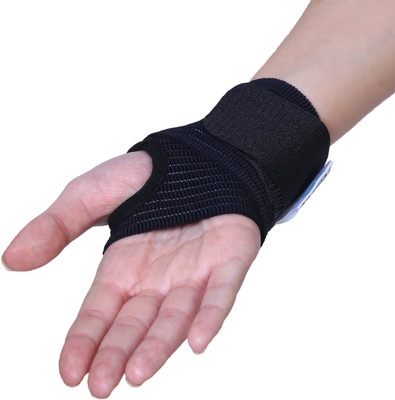 

remedo Wrist Binder with Thumb Support Wrist Support (, Black