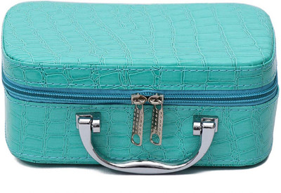 

Antique Buyer cosmatics bag and storage vanity bag All Vanity Box cosmetics ,storage,jewelry,utility,makeup kit, vanity bag,Travel toiletry kit Vanity Box BLUE Color Vanity Boxes, Women Travel Pouch Vanity Box(Blue)